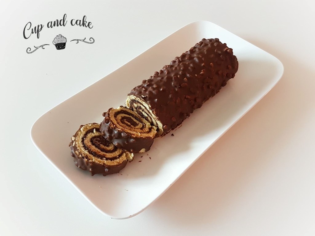 Roulé chocolat noisette de Cyril Lignac – Cup And Cake