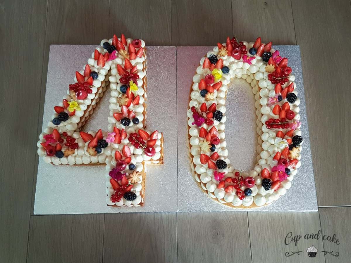Number cake