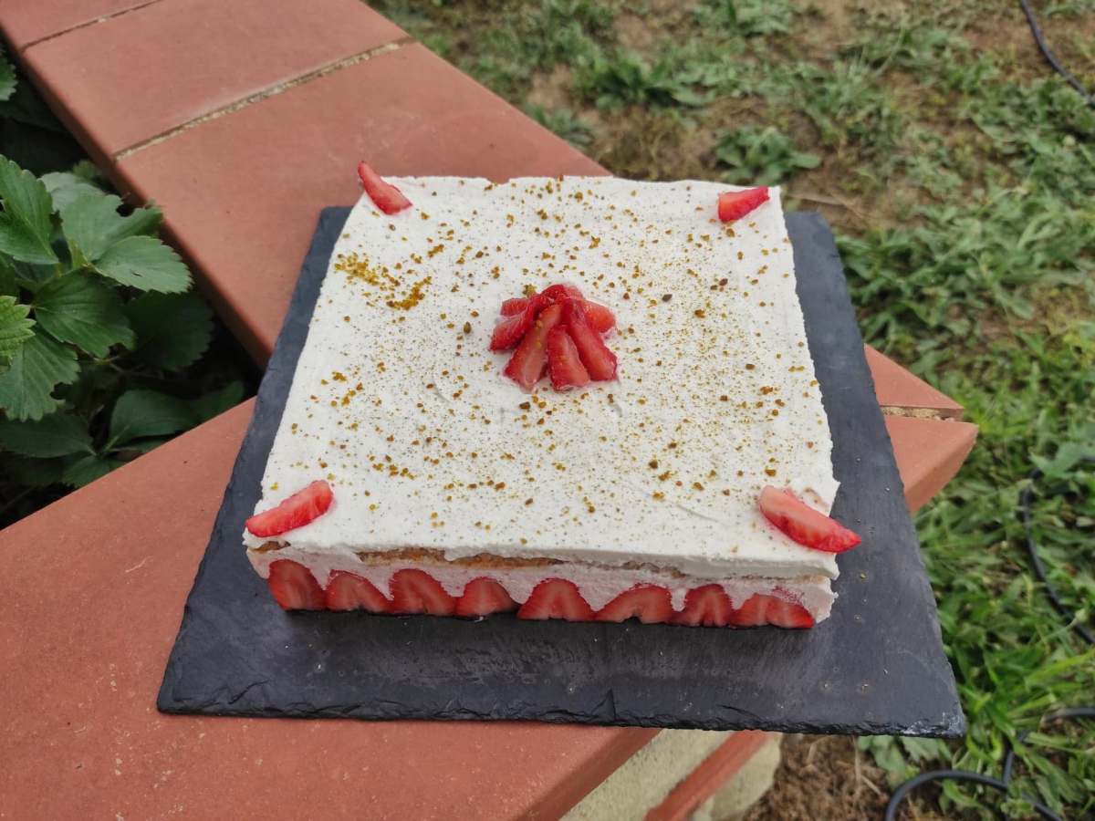 Fraisier (version Keto)